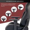 Fantasylab Gaming Stuhl 200KG Belastbarkeit Schwarz/Golden Bild 4