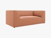 Micadoni Sofa Ruby 2-Sitzer Samt Salvador Rosa Bild 2