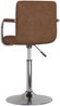 vidaXL Esszimmerstuhl Braun Stoff [3087879] Bild 4