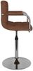 vidaXL Esszimmerstuhl Braun Stoff [3087879] Bild 3