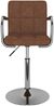 vidaXL Esszimmerstuhl Braun Stoff [3087879] Bild 2