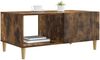 vidaXL Couchtisch Geräucherte Eiche 90 x 50 x 40 cm Holzwerkstoff 894730 Bild 2