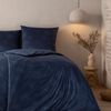 Estella Mako Jersey Bettwäsche 135x200 Pippa Rauten Dreiecke indigo blau 6898-606 Bild 5