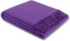 Biederlack Wollplaid purple|130x170 cm Bild 2