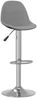 vidaXL Barhocker 2 Stk. Grau Stoff [333381] Bild 2