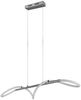Pendelleuchte ARGOS Silber LED Schlauch Weiß, 3 Stufen Dimmer, Breite 105cm Bild 2