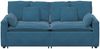 vidaXL Modulares Sofa mit Kissen Blau 3321128 Bild 4