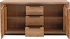 Lomadox Sideboard GIUSTINO-06, Eiche teilmassiv geölt, Massivholzfronten, 163cm breit Bild 2