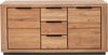 Lomadox Sideboard GIUSTINO-06, Eiche teilmassiv geölt, Massivholzfronten, 163cm breit Bild 3