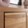 Lomadox Sideboard GIUSTINO-06, Eiche teilmassiv geölt, Massivholzfronten, 163cm breit Bild 4