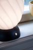 Halo Design No. 739424 Tischleuchte Twist Egg Opal Schwarz 15cm Bild 3