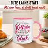 Momentals Tasse Kollegin – „Eine richtig gute Kollegin findet man nicht alle Tage", Gratis Versand · Links-&Rechtshänder · Spülmaschinenfest Bild 3