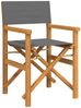 vidaXL Regiestühle 2 Stk. Klappbar Creme Massivholz Teak 4008512 Bild 3