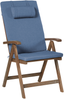 Bistro Set AMANTEA PREMIUM Akazienholz Blau Bild 4