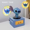 Paladone Kinderwecker Stitch Wecker mit Nachtlicht und Musikalarm Musikalarm mit Snooze-Funktion durch Stitch-Kopf Bild 2