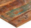 vidaXL Tischplatte Quadratisch 60x60 cm 25-27 mm Altholz Massiv 286052 Bild 4