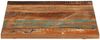 vidaXL Tischplatte Quadratisch 60x60 cm 25-27 mm Altholz Massiv 286052 Bild 2