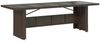 vidaXL 9-tlg. Garten-Bistro-Set mit Kissen Braun Poly Rattan 3277297 Bild 4