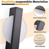 Nettlife LED Wandleuchte Innen Schnurschalter Flurlampe Schwarz Modern Wandleuchte Warmweiß, LED fest integriert, Warmweiß, Wandlampe für Schlafzimmer, Wohnzimmer, Flur Bild 4