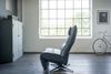 KAWOLA Sessel MIKO Relaxsessel drehbar Leder schwarz 115 x 94 x 75 cm Bild 2