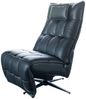 KAWOLA Sessel MIKO Relaxsessel drehbar Leder schwarz 115 x 94 x 75 cm Bild 3