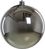 TrendLine Dekokugel Ø 20 cm Silber Weihnachtskugel Christbaumkugel Bild 3
