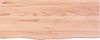 vidaXL Tischplatte Hellbraun 100x40x(2-4)cm Massivholz Eiche Behandelt 3156363 Bild 3