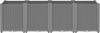 vidaXL Pflanzkübel Hellgrau 160x40x53 cm PP 367857 Bild 3