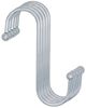TSB Werk S-Haken Metallhaken S Haken Küchenhaken Fleischerhaken, (5-St), Gardrobenhaken, Groß, Klein, Metall Bild 1