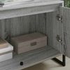 vidaXL TV-Schränk Graues Sonoma 140 x 36 x 49,5 cm Holzwerkstoff 886513 Bild 4