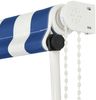 vidaXL Einziehbare Markise 350 x 150 cm Blau und Weiß 143750 Bild 5