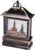 KONSTSMIDE No. 4350-000 LED Schneelaterne mit Kirche und Weihnachtsmarkt IP20 Bild 4