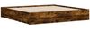 vidaXL Bettgestell mit Schubladen Räuchereiche 200x200cm Holzwerkstoff 3207249 Bild 4