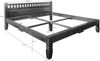 Bett Akazie 200x200x90 nougat lackiert OXFORD #231 Bild 2