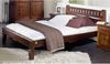 Bett Akazie 200x200x90 nougat lackiert OXFORD #231 Bild 3