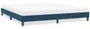 Doppelbett, Bettgestell Modernen ohne Matratze Dunkelblau 200x220 cm Samt d2090e Bild 2