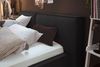 KAWOLA Bett CARLO Polsterbett Stoff schwarz 200x200cm Bild 2