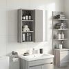 vidaXL Badezimmer-Wandschrank Graues Sonoma 30 x 16 x 62,5 cm 889340 Bild 4