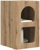 vidaXL Nachttisch ELST Artisan-Eiche 29,5 x 33,5 x 50 cm Holzwerkstoff 891242 Bild 3