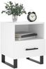 vidaXL Nachttische 2 Stk. Weiß 40x35x47,5 cm Holzwerkstoff 827485 Bild 4
