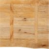 vidaXL Tischplatte mit Baumkante 40x40x2,5 cm Massivholz Mango 370438 Bild 5