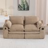 2-Sitzer Sofa B 191 x T 94 x H 85 cm aus Cord in Khaki Bild 3