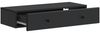 vidaXL Wandmontierter Beistelltisch Schwarz 87,5 x 34,5 x 17 cm 899176 Bild 3