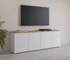 OTTO home Sideboard Modo, Breite 200 cm, moderne grifflose Kommode 4Türen, Anrichte mit viel Stauraum, Einlegeböden verstellbar Bild 2