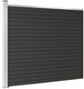 vidaXL Zaunelement WPC 175x146 cm Grau 148983 Bild 3