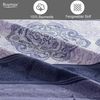 Buymax Bettwäsche Elada, Renforcé: 100% Baumwolle, 2 teilig, 135x200 cm, elegant, mit Reißverschluss, Bettwäsche-Set, Flieder Lila Bild 3