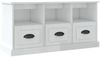 vidaXL TV-Schrank Hochglanz-Weiß 100x35x50 cm Holzwerkstoff 816290 Bild 2