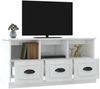 vidaXL TV-Schrank Hochglanz-Weiß 100x35x50 cm Holzwerkstoff 816290 Bild 5
