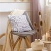 Home-trends24. de Kissenhülle Kissenbezug Kissenhülle Deko Kissen Creme Hülle Bezug Strick Beige Bild 1