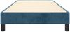 Polsterbett Stoff Dunkelblau 100x200 cm Samt Bild 5
